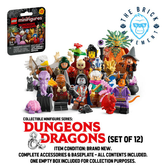 LEGO Collectible Minifigure Series Dungeons & Dragons: Set of 12 Minifigures