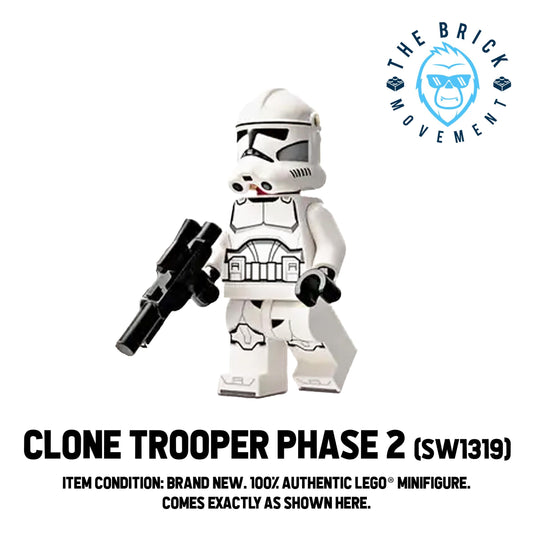 LEGO STAR WARS Clone Trooper Phase 2 Minifigure