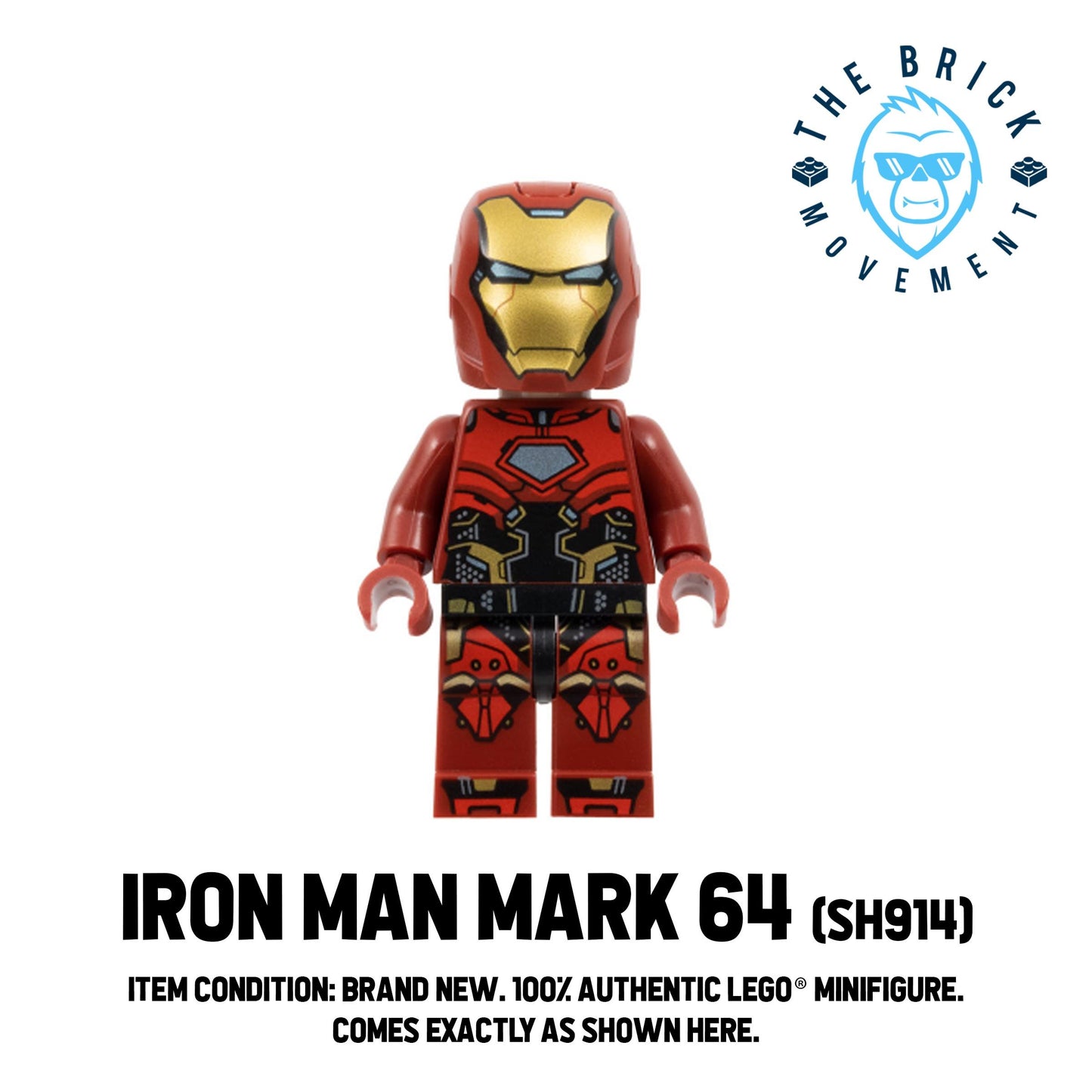 LEGO MARVEL Iron Man Mark 64 Minifigure