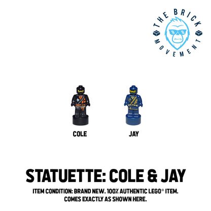 LEGO ACCESSORIES - STATUETTE - NINJAGO Cole / Jay