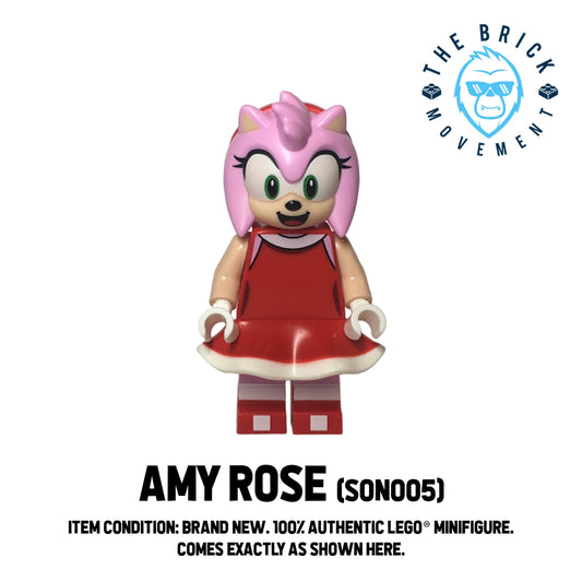 LEGO SONIC THE HEDGEHOG Amy Rose Minifigure