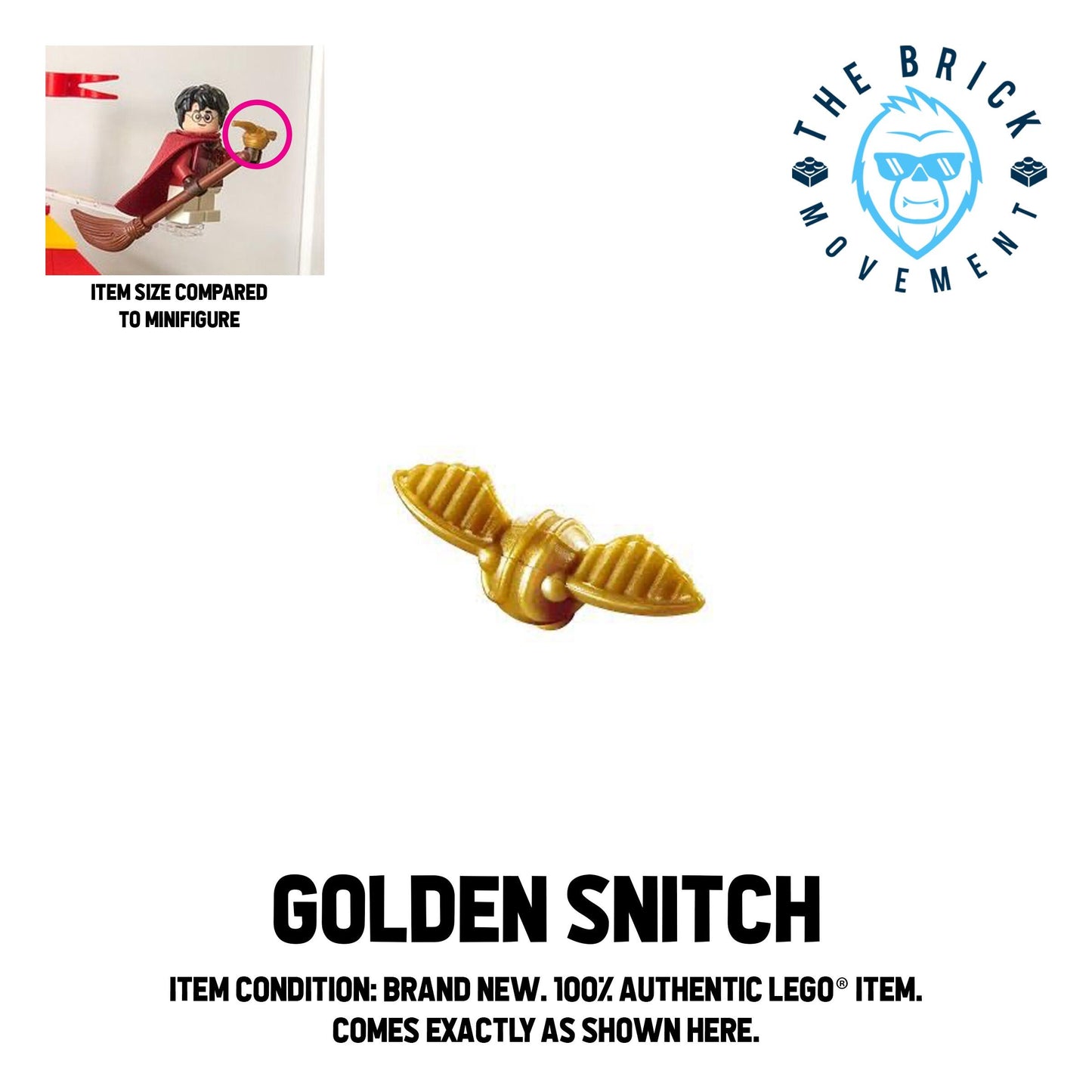 LEGO ACCESSORIES - HARRY POTTER Quidditch Golden Snitch