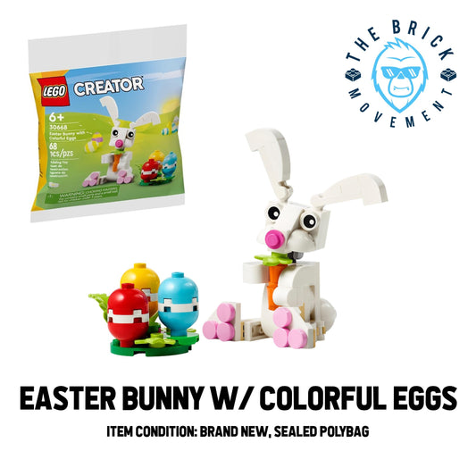 LEGO CREATOR Easter Bunny w/ Colorful Eggs Polybag