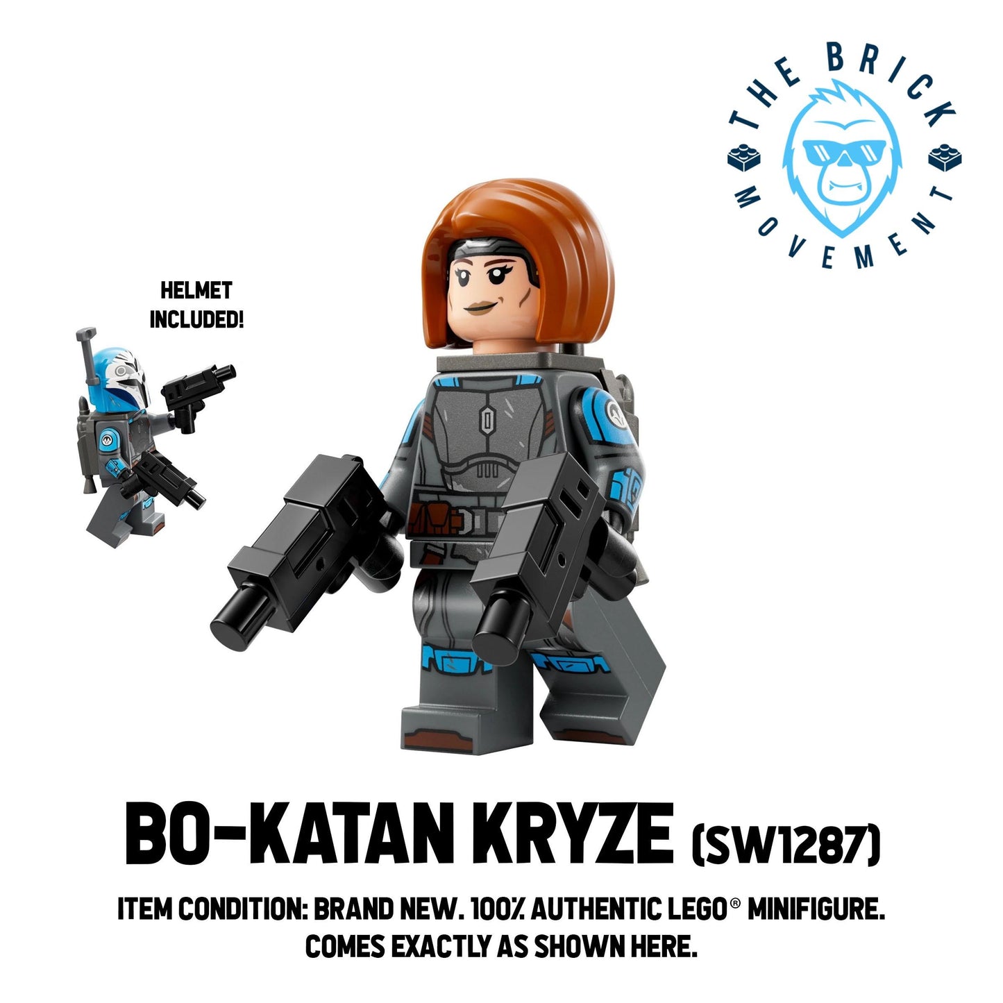 LEGO STAR WARS THE MANDALORIAN Bo-Katan Kryze Minifigure