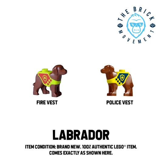 LEGO ACCESSORIES - ANIMAL - Dog (Fire / Police)