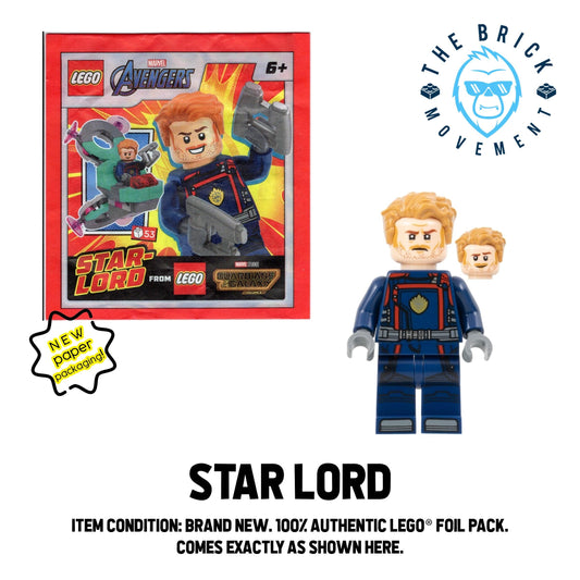 LEGO MARVEL Star Lord Foil Pack