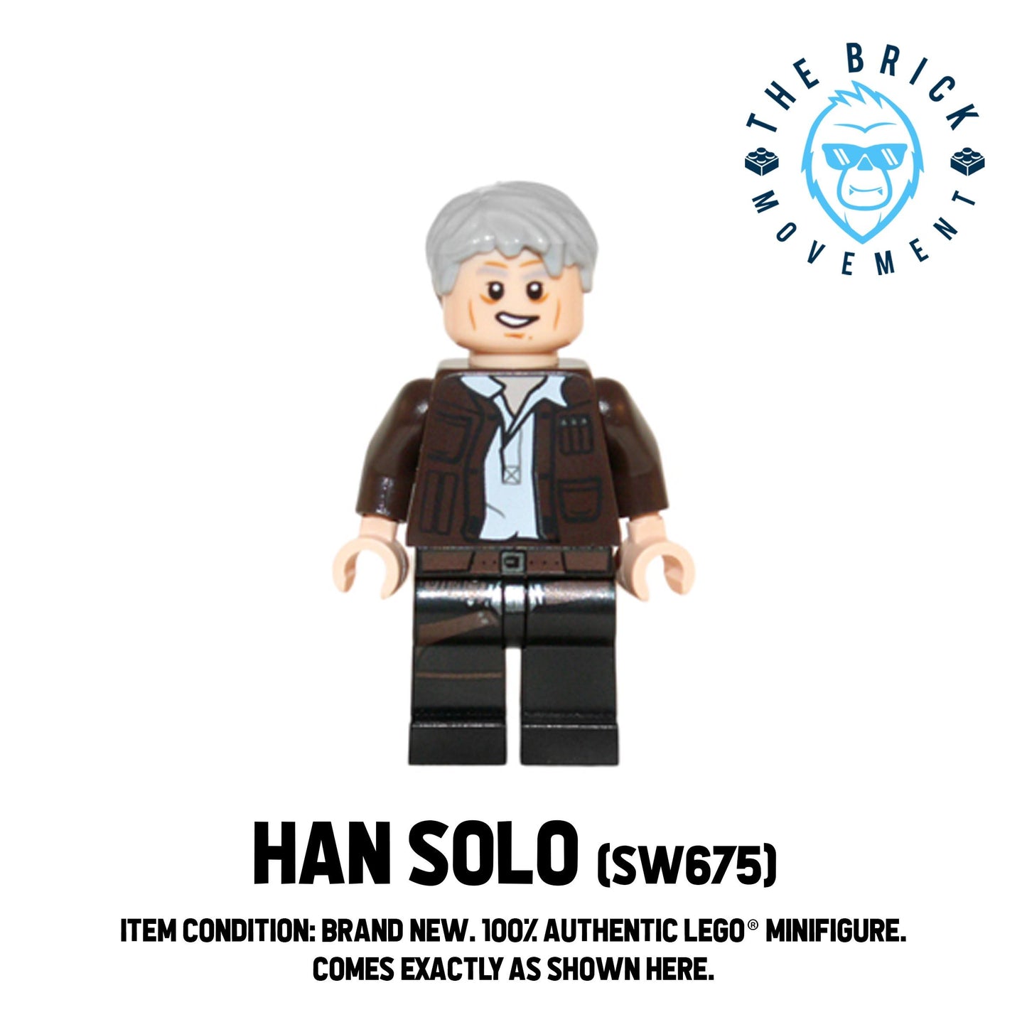 LEGO STAR WARS Han Solo Minifigure