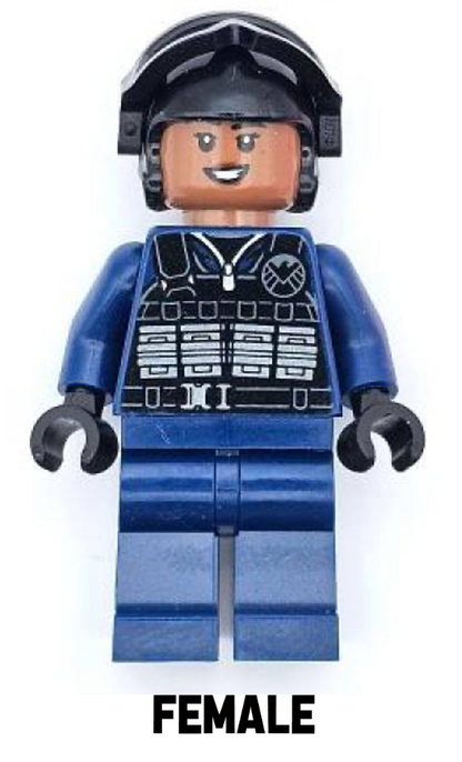 LEGO MARVEL S.H.I.E.L.D. Agent Minifigure