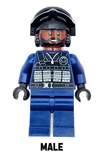 LEGO MARVEL S.H.I.E.L.D. Agent Minifigure