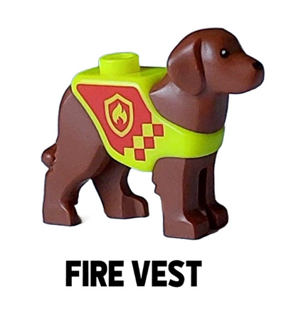 LEGO ACCESSORIES - ANIMAL - Dog (Fire / Police)