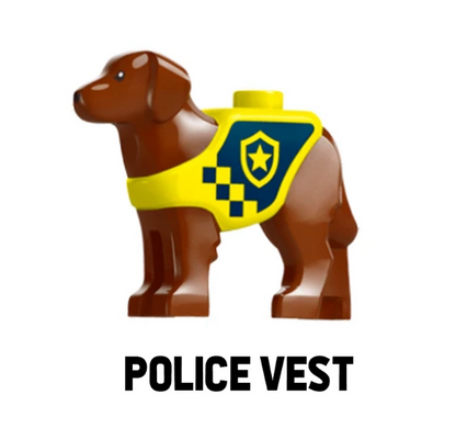 LEGO ACCESSORIES - ANIMAL - Dog (Fire / Police)