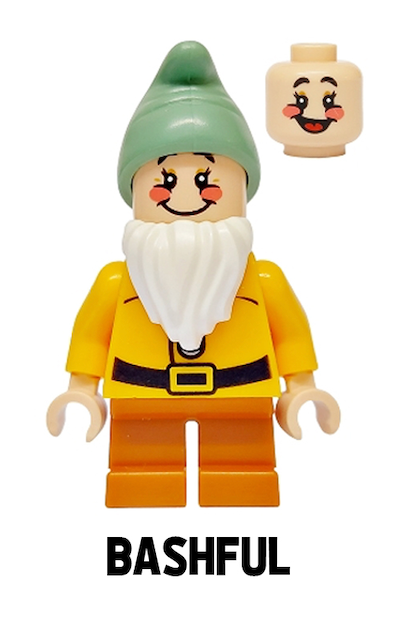 LEGO DISNEY The Seven Dwarfs Minifigures