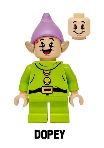 LEGO DISNEY The Seven Dwarfs Minifigures