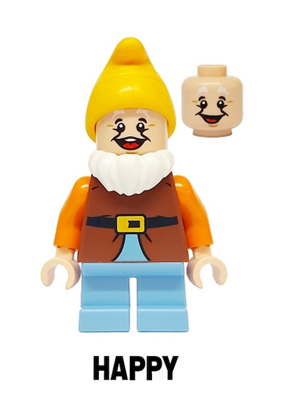 LEGO DISNEY The Seven Dwarfs Minifigures