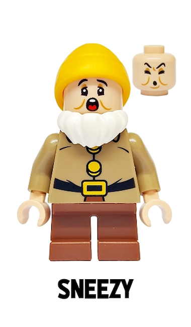 LEGO DISNEY The Seven Dwarfs Minifigures