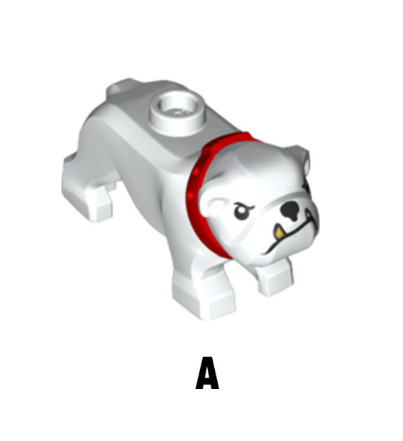 LEGO ACCESSORIES - ANIMAL - Dog (Bulldog)