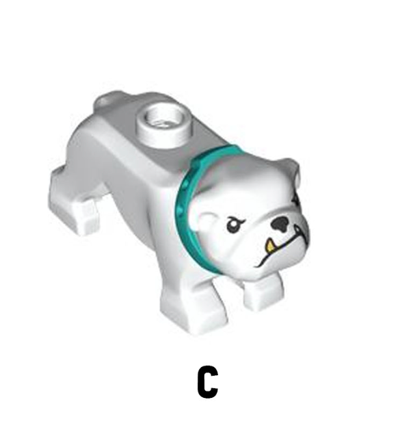 LEGO ACCESSORIES - ANIMAL - Dog (Bulldog)