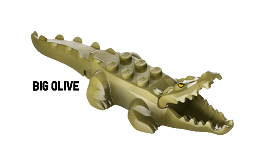 LEGO ACCESSORIES - ANIMAL - Alligator / Crocodile