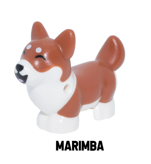 LEGO ACCESSORIES - ANIMAL - Dog (Corgi)