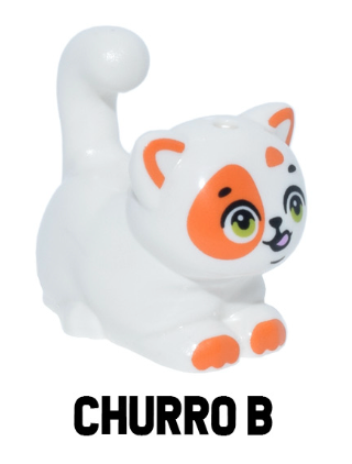 LEGO ACCESSORIES - ANIMAL - Cat (Large, Sitting)