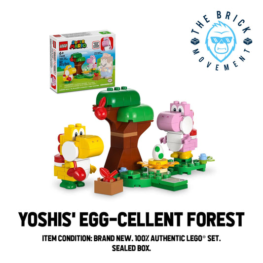 LEGO SUPER MARIO 71428 Yoshis' Egg-cellent Forest Set