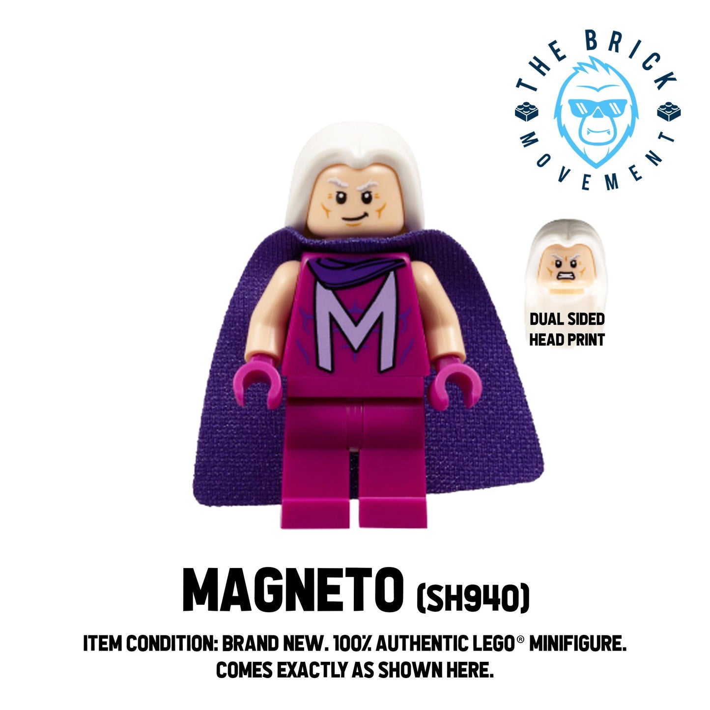 LEGO MARVEL Magneto Minifigure