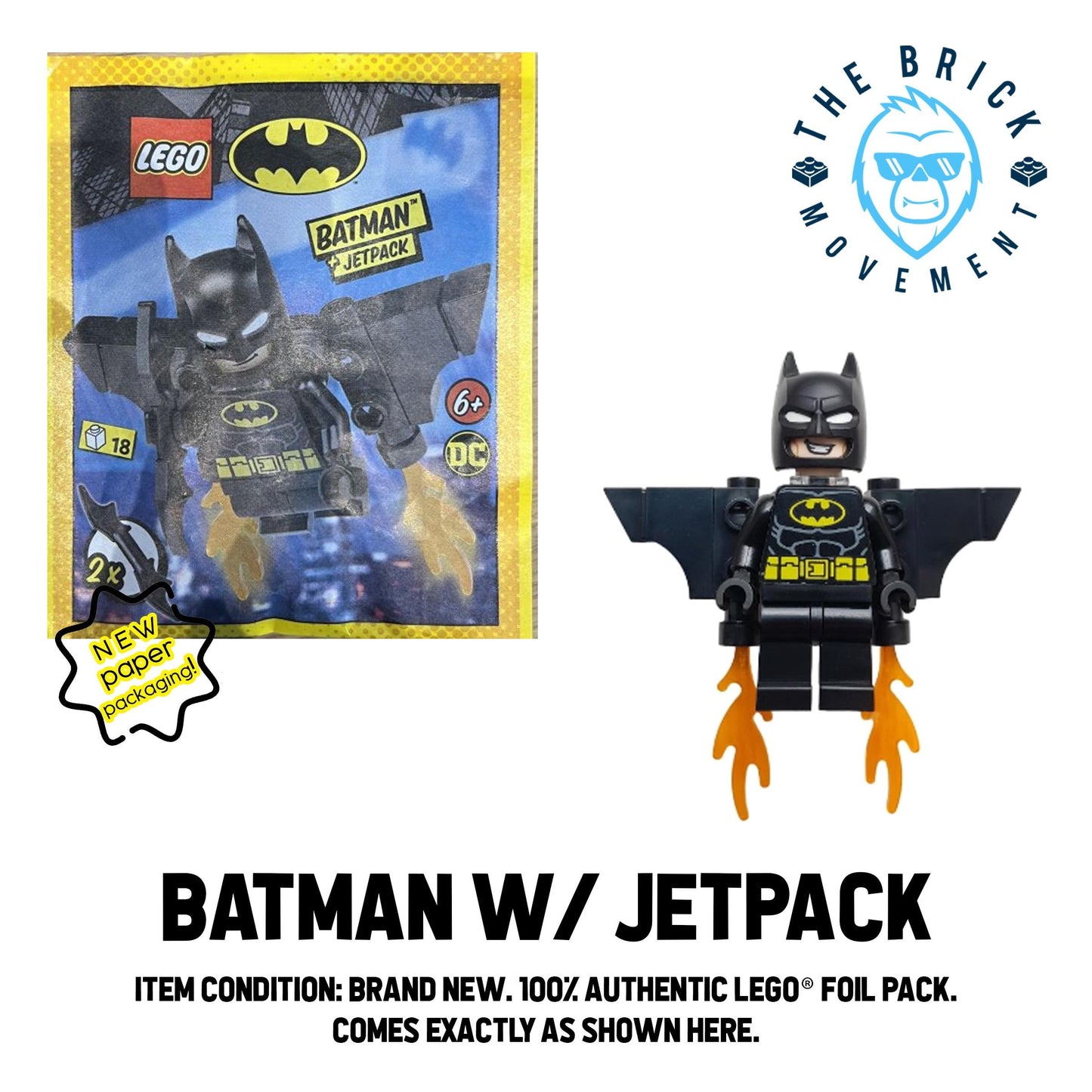 LEGO DC Batman w/ Jetpack Foil Pack