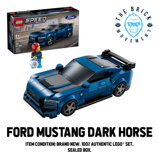 LEGO SPEED CHAMPIONS 76920 Ford Mustang Dark Horse Set