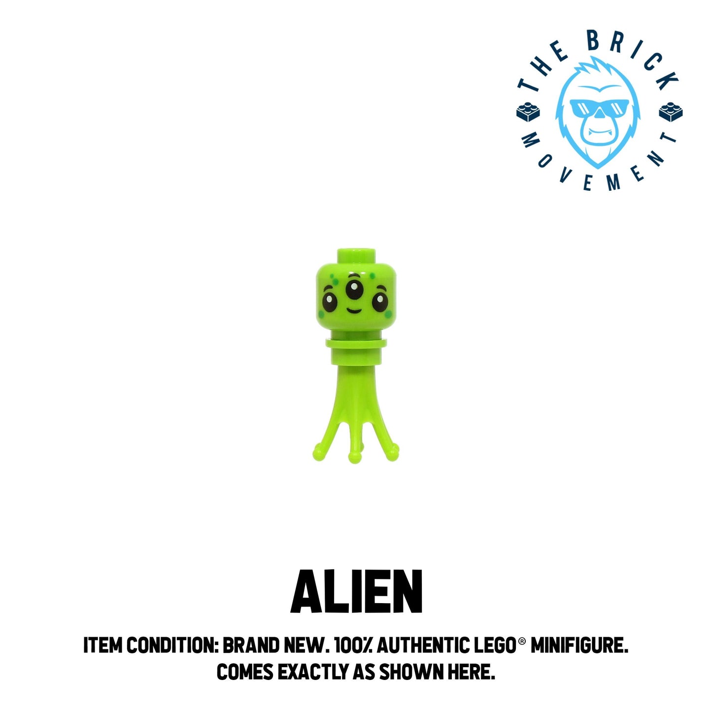 LEGO CITY Alien Minifigure