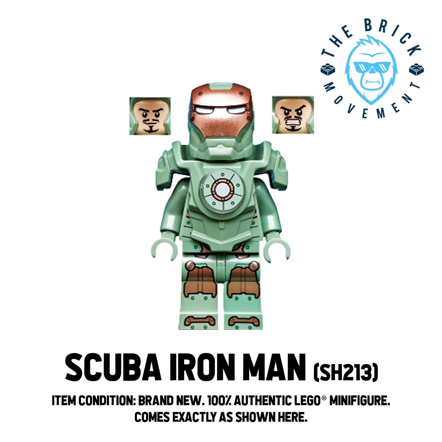 LEGO MARVEL Scuba Iron Man Minifigure