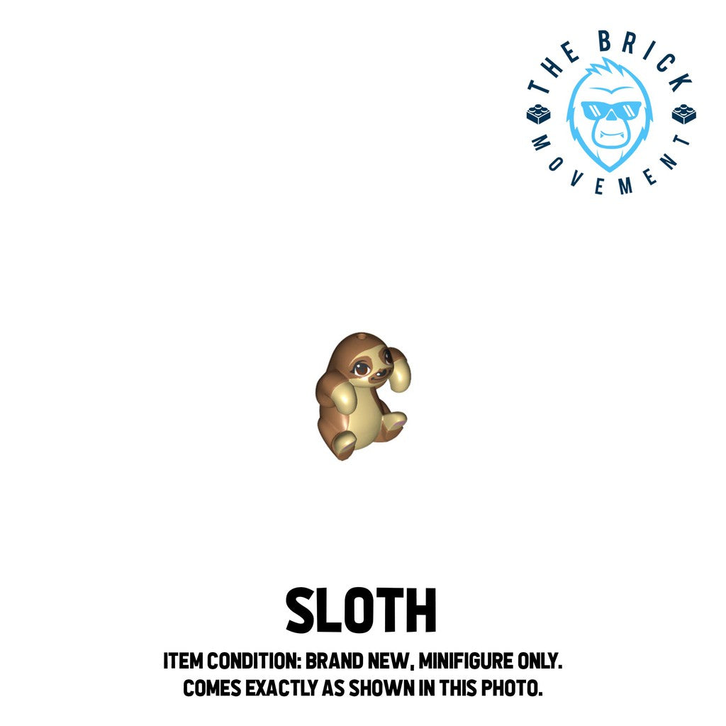 LEGO ACCESSORIES - ANIMAL - Sloth – The Brick Movement