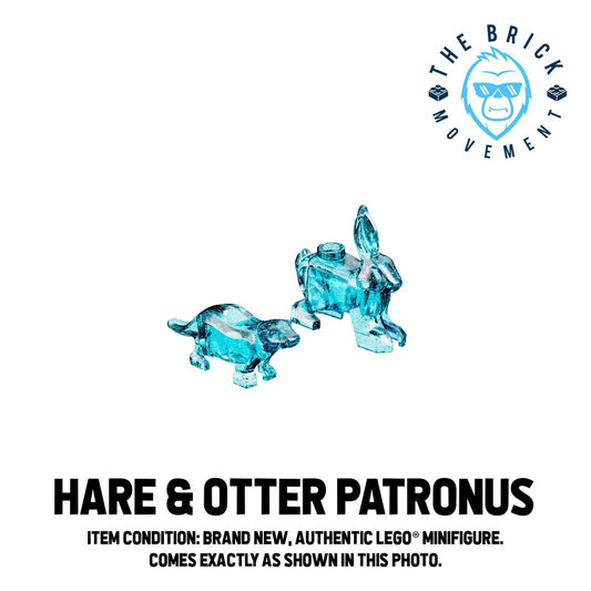 LEGO ACCESSORIES - ANIMAL - HARRY POTTER Hare & Otter (Patronus)