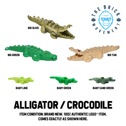 LEGO ACCESSORIES - ANIMAL - Alligator / Crocodile