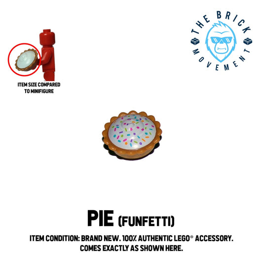 LEGO ACCESSORIES - FOOD - Pie (Funfetti)