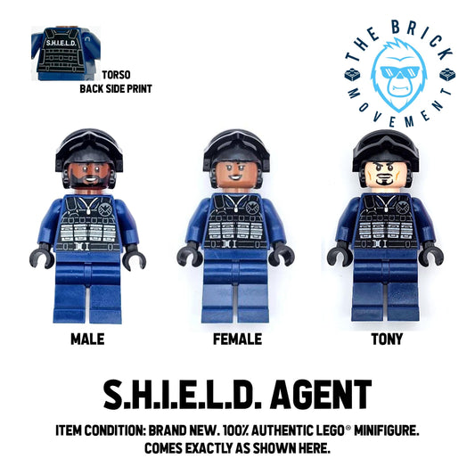 LEGO MARVEL S.H.I.E.L.D. Agent Minifigure