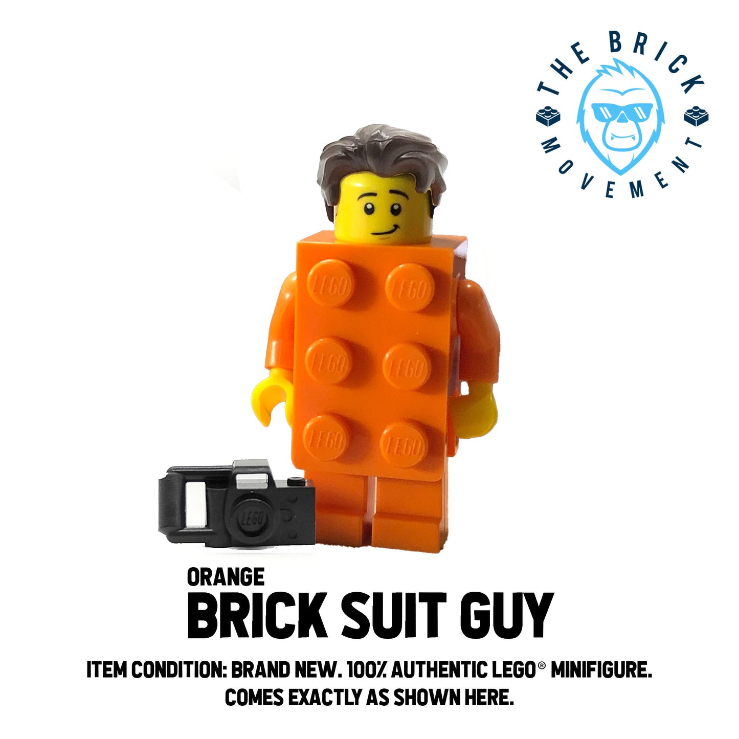 LEGO BAM Brick Suit Guy Minifigure