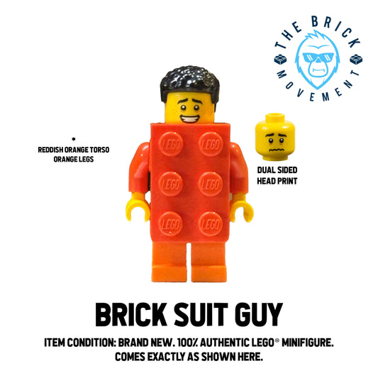 LEGO BAM Brick Suit Guy Minifigure