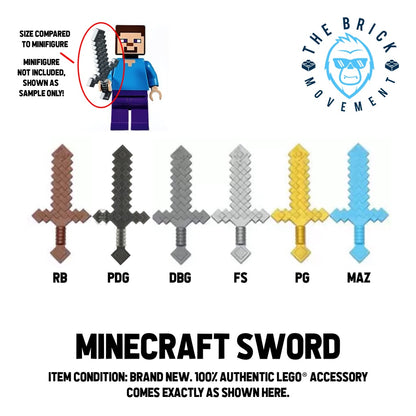 LEGO ACCESSORIES - WEAPON - MINECRAFT Sword