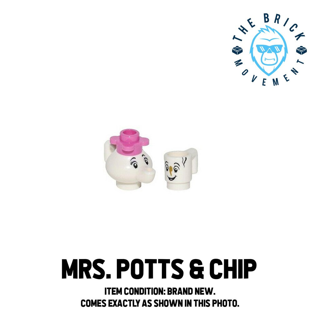 LEGO ACCESSORIES - UTENSIL - DISNEY Mrs. Potts & Chip (Beauty and the Beast)