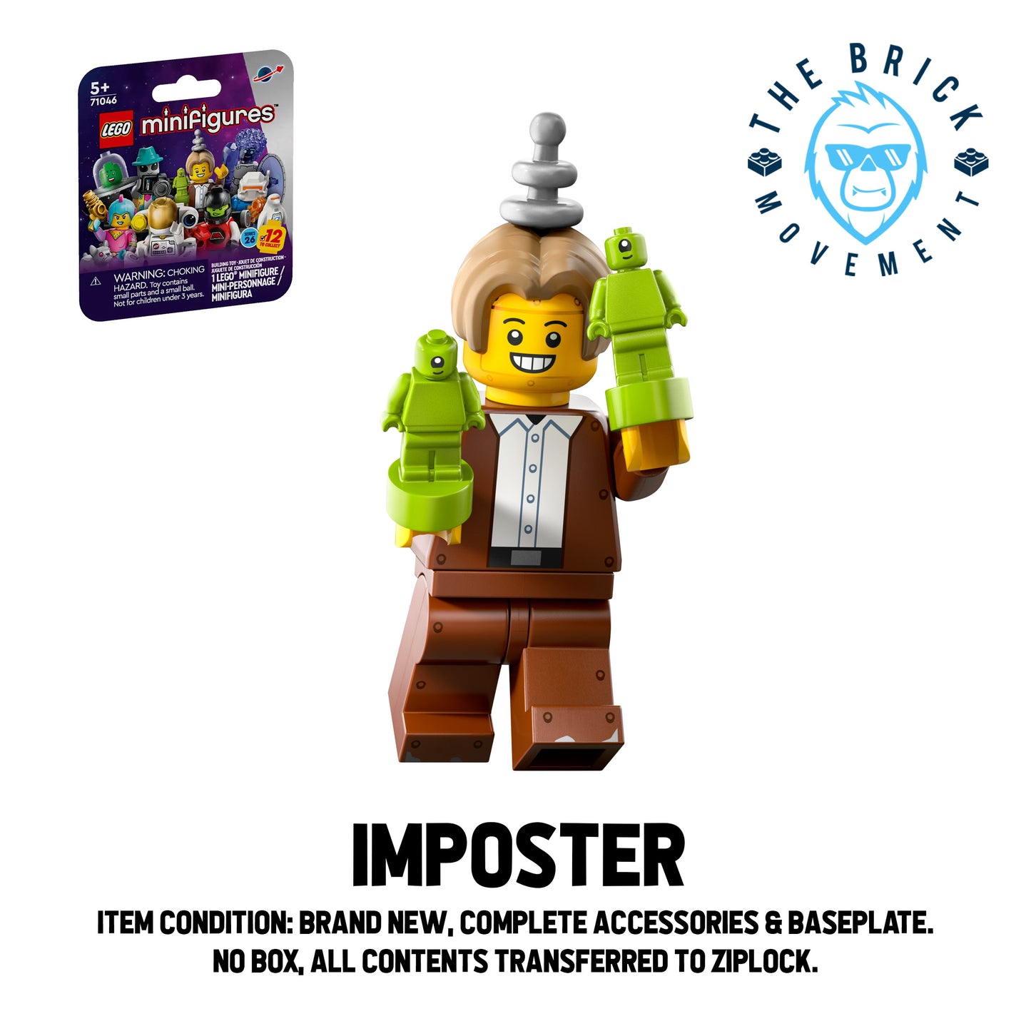 LEGO Collectible Minifigure Series 26: Single Character Minifigure