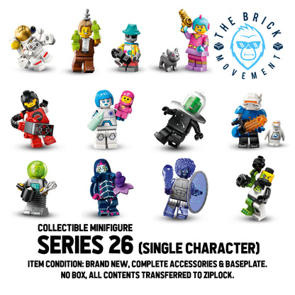 LEGO Collectible Minifigure Series 26: Single Character Minifigure