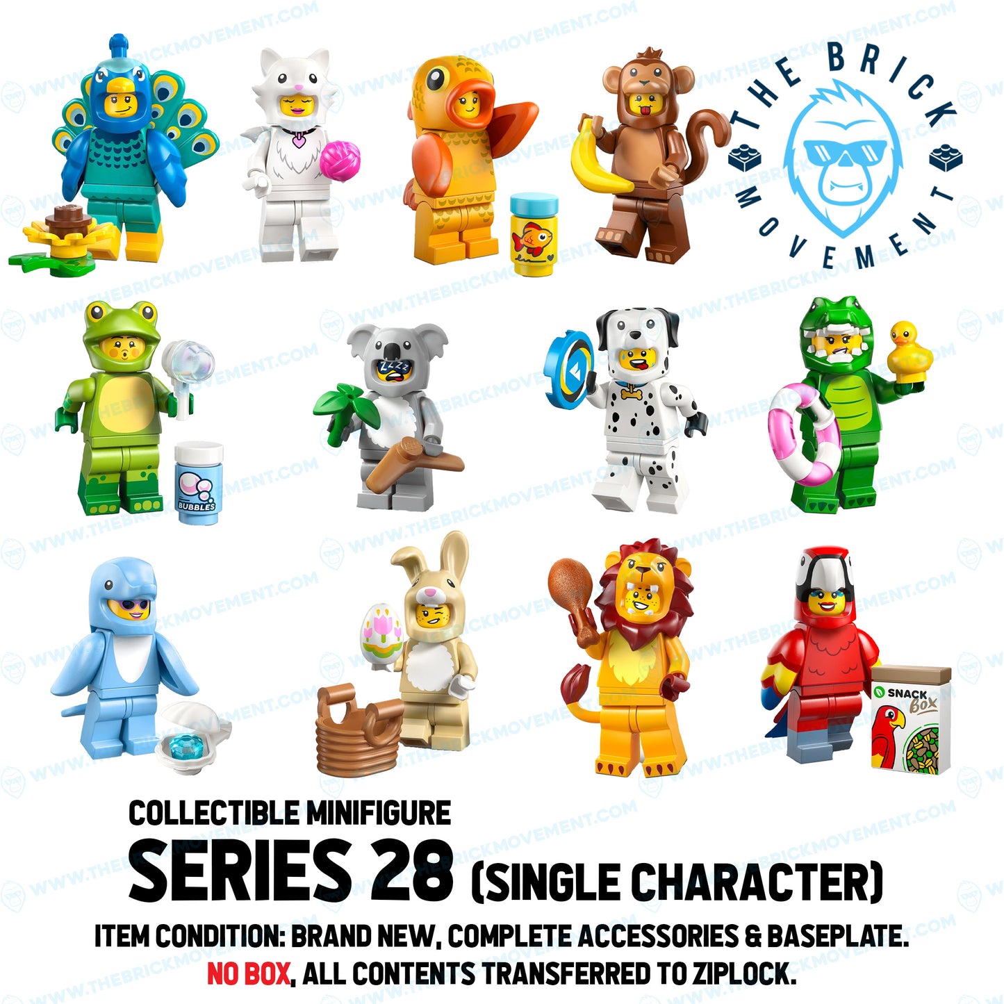 LEGO Collectible Minifigure Series 28: Single Character Minifigure