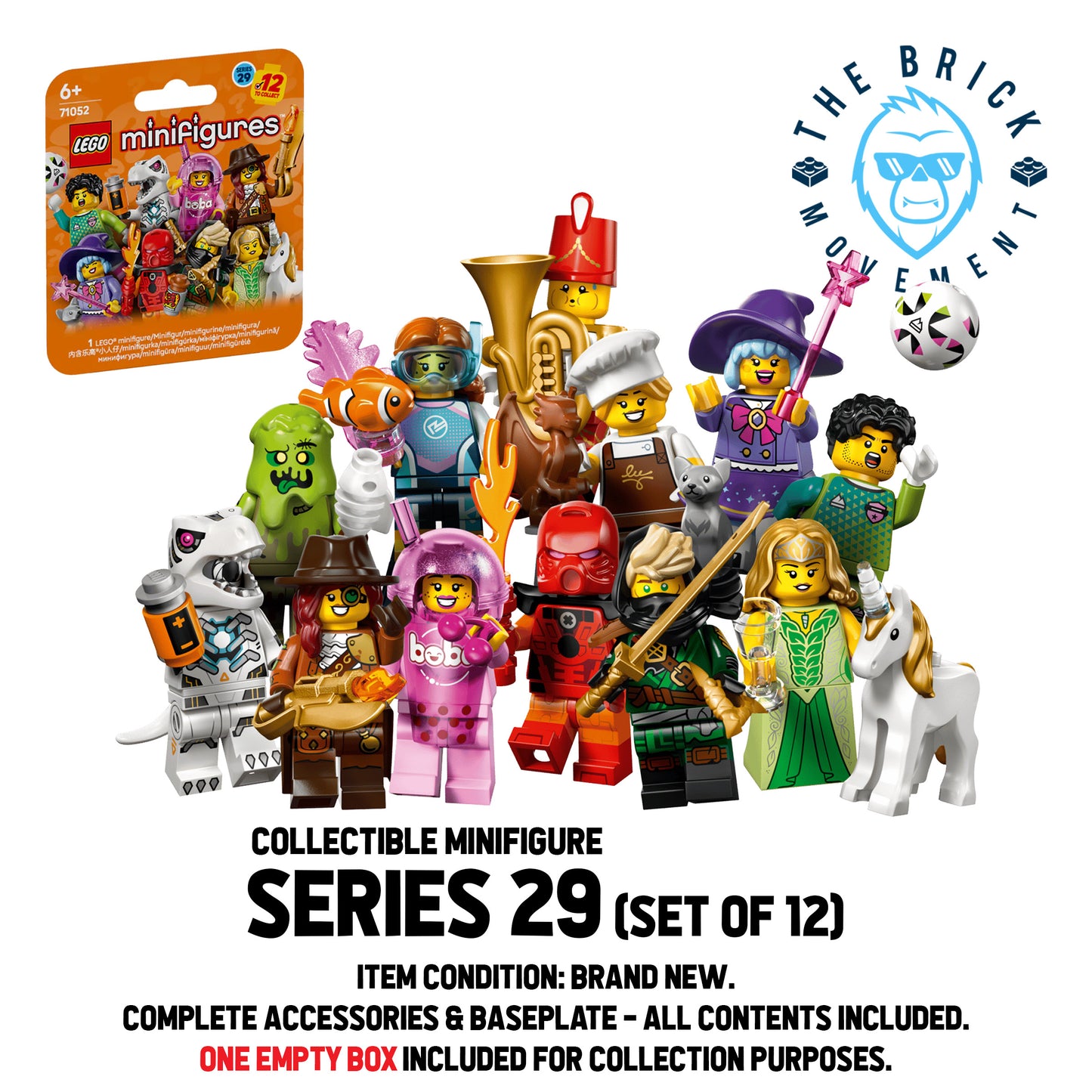 LEGO Collectible Minifigure Series 29: Set of 12