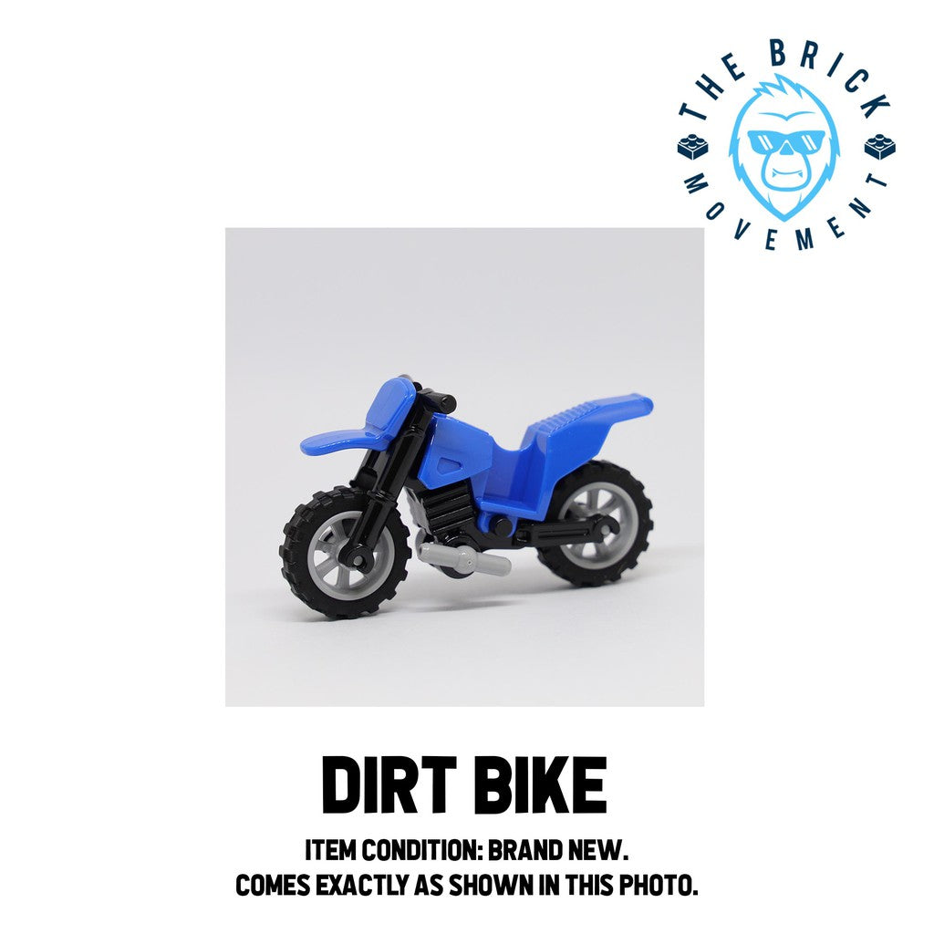 LEGO ACCESSORIES - BICYCLE - Dirt Bike (Blue)