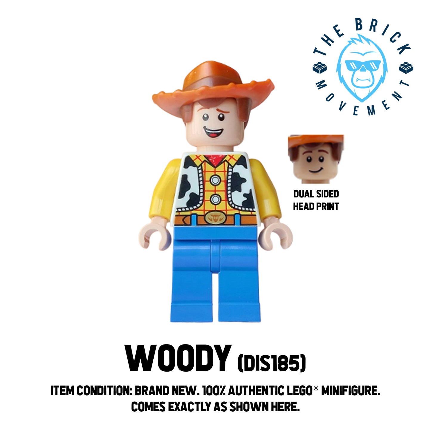 LEGO DISNEY PIXAR Woody Minifigure