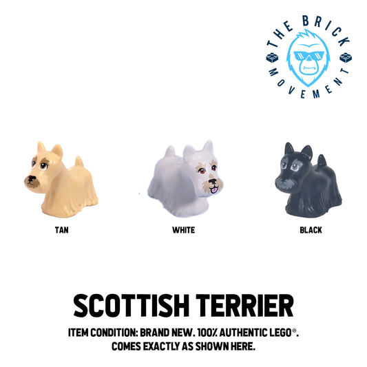 LEGO ACCESSORIES - ANIMAL - Dog (Scottish Terrier)