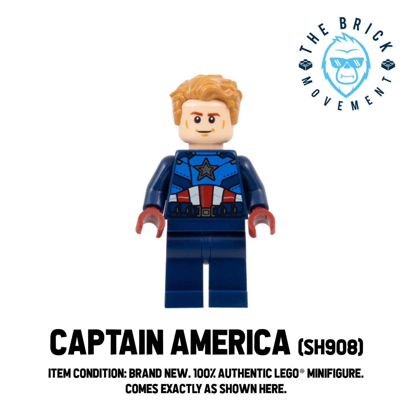 LEGO MARVEL Captain America Minifigure