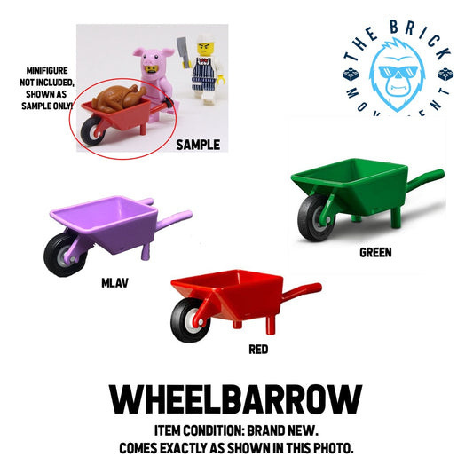 LEGO ACCESSORIES - UTENSIL - Wheelbarrow