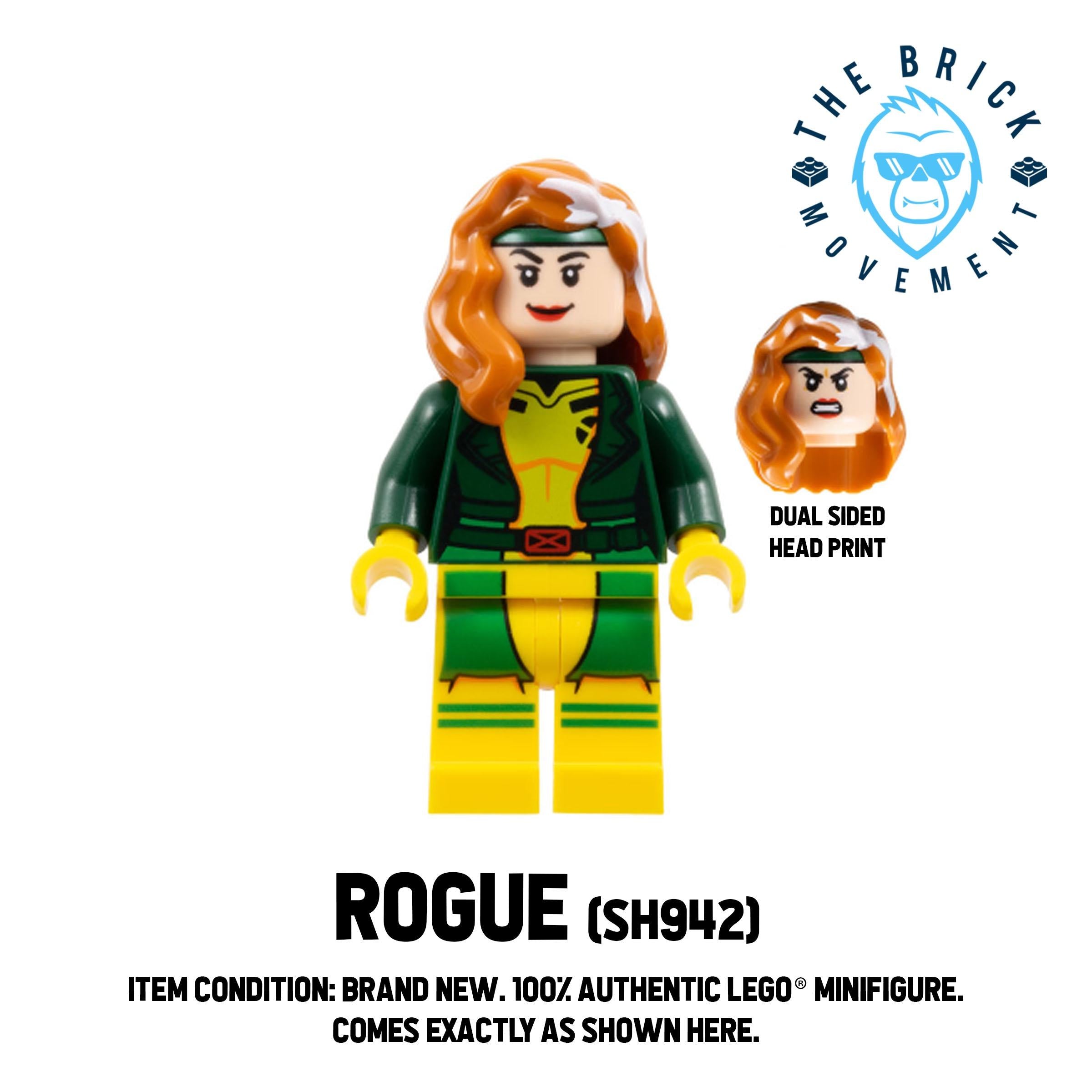 LEGO MARVEL Rogue Minifigure – The Brick Movement