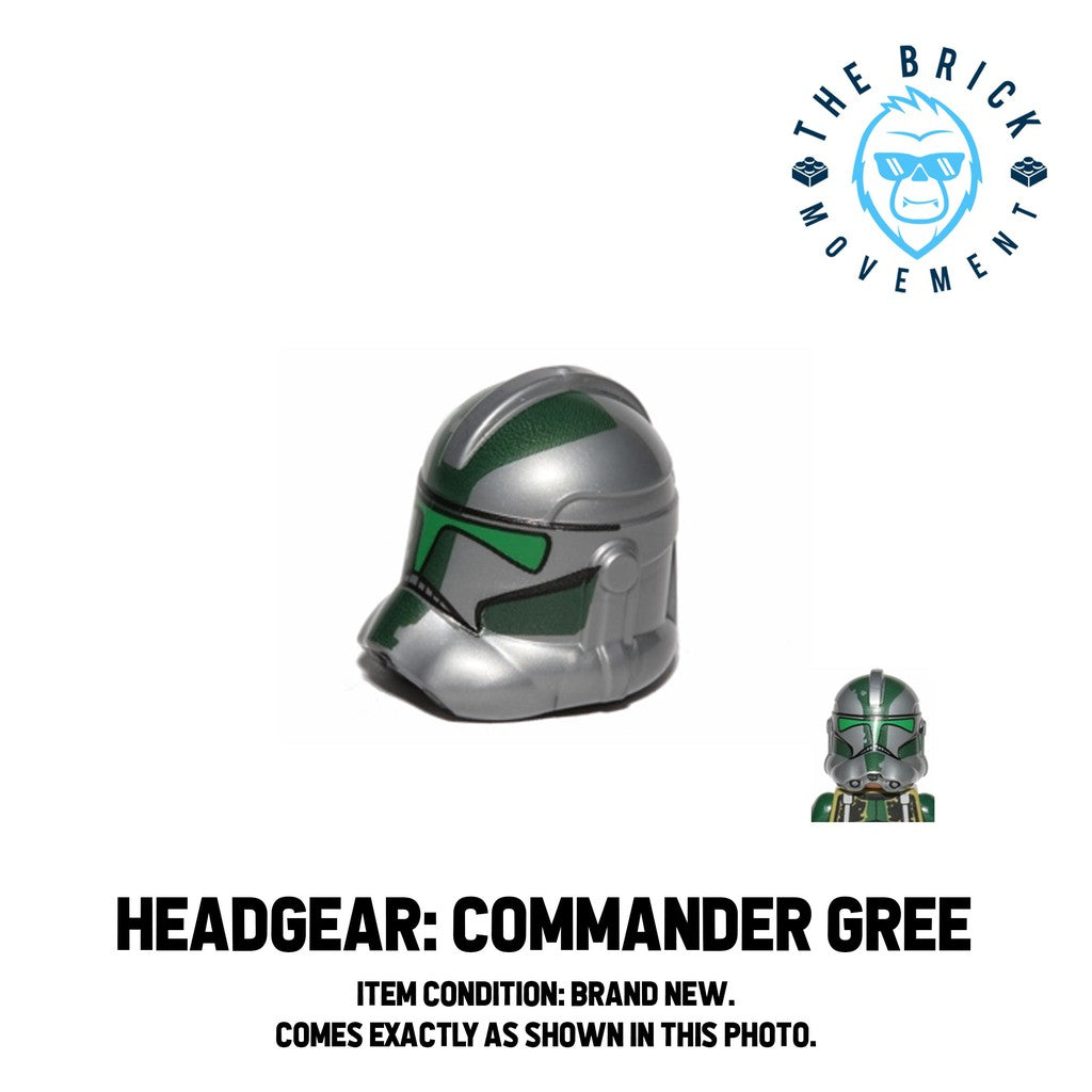 LEGO ACCESSORIES - MINIFIGURE HEADGEAR - Commander Gree